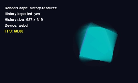 RenderGraph History Resource Example
