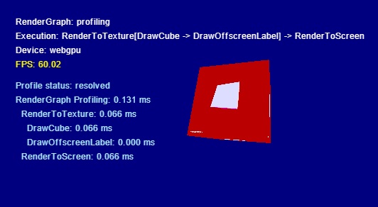 RenderGraph Profiling Example